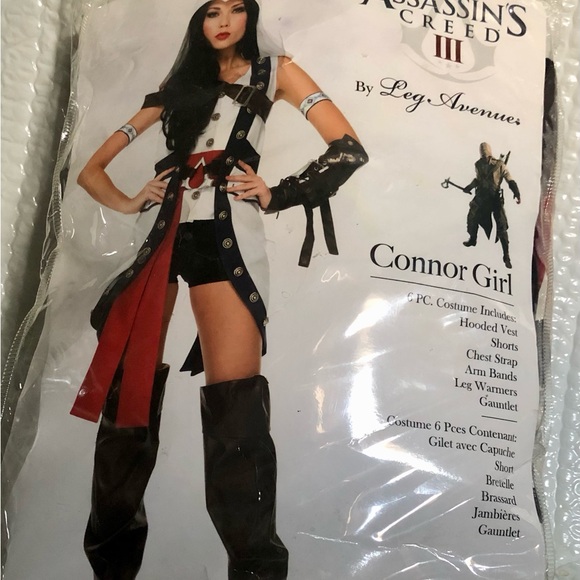 Leg Avenue Assassins’s Creed costume- s/p - Picture 1 of 7